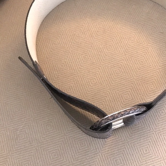 CHICO’S Crocodile Embossed Belt - Picture 6 of 13